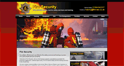Desktop Screenshot of fire-sec.co.uk